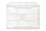 Clear 2-sided Horizontal Multi-card Holder (QTY 100)