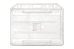 Clear 2-sided Horizontal Multi-card Holder (QTY 100)