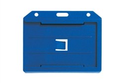 Blue 2-sided Horizontal Multi-card Holder (QTY 100)