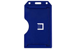 Blue 2-sided Vertical Multi-card Holder (QTY 100)