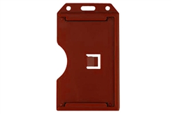 Red 2-sided Vertical Multi-card Holder (QTY 100)