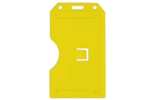 Yellow 2-sided Vertical Multi-card Holder (QTY 100)