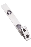 Mylar Strap Clip w/2-Hole NPS Clip, 2-3/4" (100 QTY)