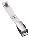 Reinforced Vinyl Strap Clip w/NPS Suspender Clip (100 QTY)