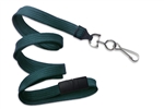 Teal 3/8" (10 mm) Flat Braid Breakaway Woven Lanyard W/ A Universal Slide Adapter & Nickel-plated Steel Swivel Hook (QTY 100)