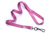 Pink Ribbon 3/8" (10 mm) Lanyard W/ Swivel Hook (QTY 100)