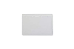 Economy Holder w/ Slot & Chain Holes - Credit Card Size (QTY 100)