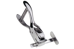Hand-Held Slot Punch w/Adjustable Guide