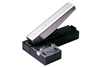 Stapler-Style Slot Punch w/Adjustable Guide