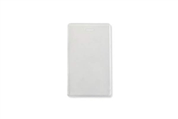 S-series Clear Soft Vinyl Vertical Proximity Card Holder (QTY 100)