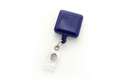 Square Badge Reel With Strap And Slide Clip (QTY 100)