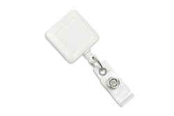 Square Badge Reel With Strap And Slide Clip (QTY 100)