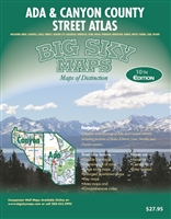 ADA & CANYON COUNTY STREET ATLAS (10th Edition)