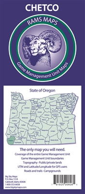 Chetco GMU Map