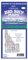 Craters of the Moon Quadrangle Map