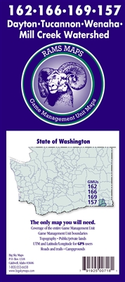 Dayton/Tucannon/Wenaha/ Mill Creek Watershed GMU Map