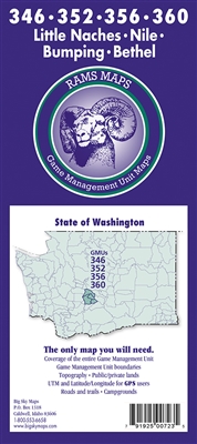 Little Naches/Nile/Bumping/Bethel GMU Map