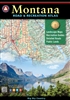 Montana Road & Recreation Atlas, Montana Atlas, Benchmark Atlas, hunting, hiking, recreation atlas, Camping, Cabins, RV, Fishing spots and available species, Hunting regions and units