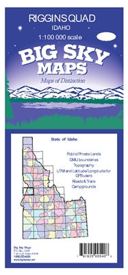 Riggins Quadrangle Map