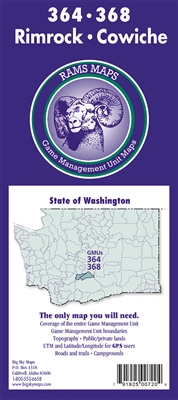 Rimrock/Cowiche GMU Map