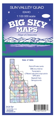 Sun Valley Quadrangle Map