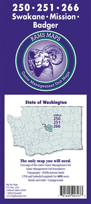 Swakane/Mission/Badger GMU Map