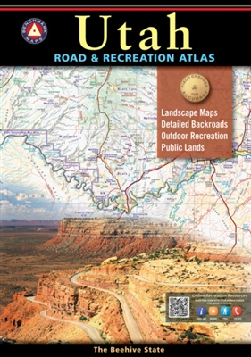 Utah, Utah Road & Recreation Atlas, Benchmark Atlas, Utah Atlas, Utah hunting, Utah hiking, hiking, hunting, recreation, Camping, Cabins, RV, Fishing spots and available species, Hunting regions and units