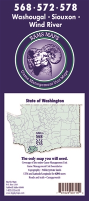 Washougal/Siouxon/Wind River GMU Map