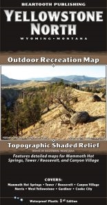 Yellowstone North Outdoor Recreation Map