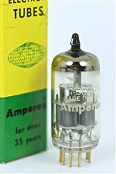 AMPEREX USN CEP 7308 E188CC 6922 USA FRAME-GRID GRAY-PLATE TUBE