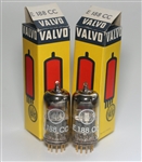 1960's PHILIPS VALVO E188CC 7308 HOLLAND Platinum Low Noise Match Pair O-GETTERS