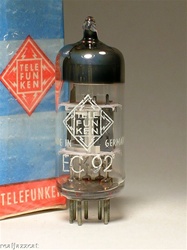 NOS Telefunken EC92= 6AB4