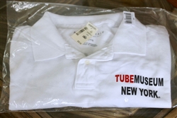 TUBE MUSEUM GOLF POLO-SHIRT 100% PRE-SHRUNK COTTON