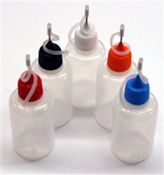 Needle Oil Bottle Assorted Tops