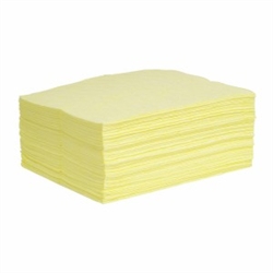 HazMat SonicBonded Pads (Single Wt) 15" x 19", 100/pkg