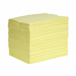 HazMat SonicBonded Pads (Single Wt) 15" x 19", 200/pkg