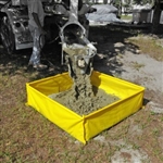 Ultra-Concrete Washout BermÂ®   48" x 48" x 14",  1/pkg