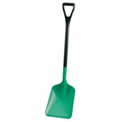 Non-Sparking Shovel  10.5" x 14 x 43.5",  1/pkg
