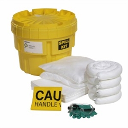 Oil-Only 20-Gallon Spill Kit 22" x 18", 1/pkg