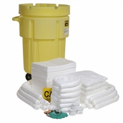 Oil-Only 95-Gallon Wheeled Spill Kit  36" x 47", 1/pkg