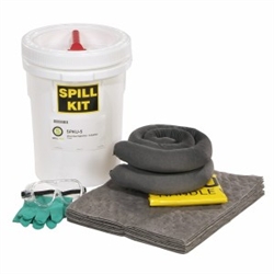 Universal 5-Gallon Spill Kit 12" x 16.75", 1/pkg