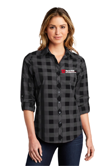 Port Authority Ladies Everyday Plaid Shirt