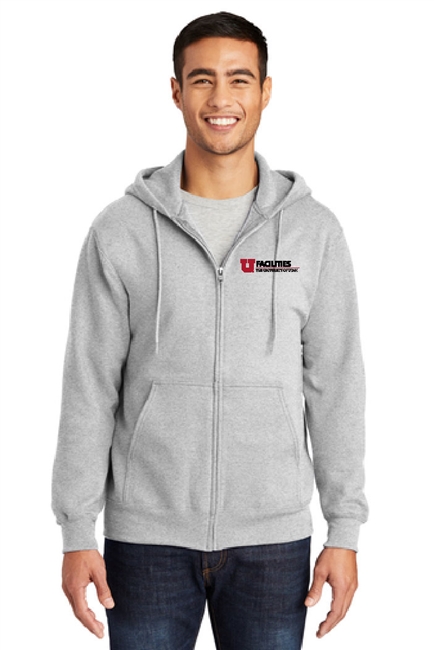 Port Authority Full-Zip Hooded Sweatshirt