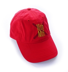 10th Mtn. Logo Cap - Red