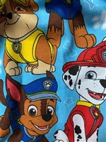 Toddler sized mask--Paw patrol fabric with ties