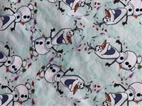 Toddler sized mask--Olaf fabric