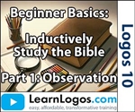 Beginner Basics: Inductive Bible Study, Part 1 - Observation