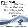 Webinar #10 Inductive Bible Study