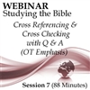 Webinar #07 Studying the Bible