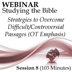 Webinar #08 Studying the Bible